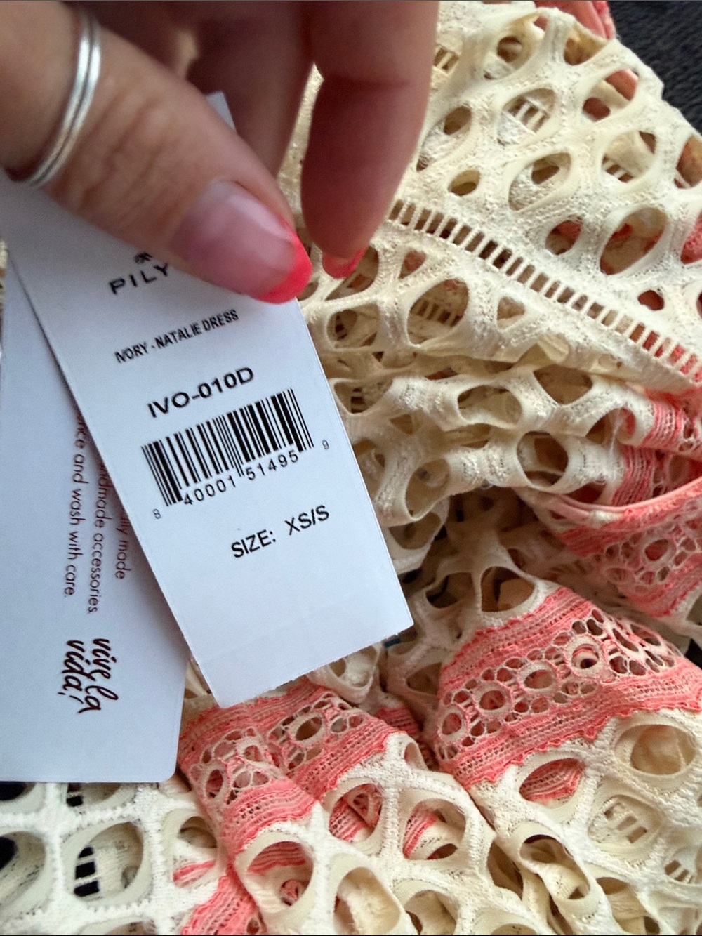 PILYQ ivory-Natalie dress coverup - Picture 3 of 4